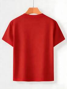 Camiseta para niño, con un diseño sencillo de estampado "Baseball No. 67 Graffiti", inspirada en la cultura del béisbol estadounidense y el estilo deportivo retro. Es una prenda cómoda y cas - Blanco - Ver 11