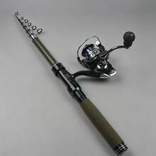 SEACHASER Fishing Tackle Set:Telescopic Fishing Rod With Reel,Telescopic Rod,Freshwater And Saltwater,Pocket-Sized Fishing Rod - Multicolor - View 12