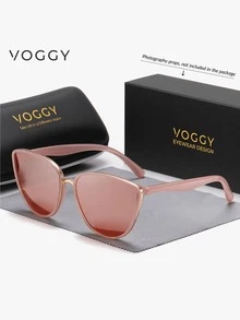 VOGGY 時尚極簡復古 UV400 太陽眼鏡，男女通用，適合運動、開車、戶外騎行、釣魚、度假旅行、派對裝飾道具禮物 - 彩色 - 查看 12