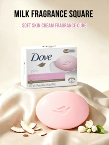 Dove 乳木果油與香草美容皂 90g，含 1/4 保濕乳霜，溫和清潔，泡沫濃密豐富，保濕滋潤不乾燥，適用於臉部、身體與手部洗滌，適合所有膚質 - 135g 粉色嫩膚滋養 - 查看 4