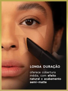 Océane Edition Concealer Stick 3,5g (Uniformiza, corrige e ilumina o rosto com efeito natural) - Tan 4.1 - Visão 5
