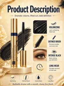 Estée Lauder 雅詩蘭黛 Sumptuous Extreme 睫毛膏 (2.8ml/8ml)，防水、防暈染、持久不褪色、捲翹、加長、豐盈、不結塊，日常妝容 - 黑色 - 查看 8