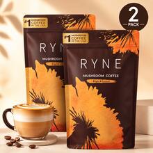 2-Pack Bundle|RYNE Organic Mushroom Coffee, USDA Certified, 30 Servings/Bag, Premium Focus & Energy Support - 2件 - 查看 1