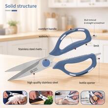 Scissors Professional Grade Scissors Kitchen Scissors Multi-Function Kitchen Scissors | Kitchen Accessories And Professional Tools, Ergonomic Handle, Ambidextrous, Perfect For Cutting Chicken, Fish, Meat - Scissors - View 5