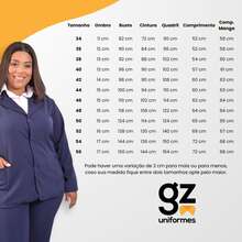Women's Plus Size Formal Business Blazer And Skirt Set - Black - View 4