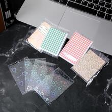 66X91mm 多尺寸全息卡套，適用照片卡、交易卡、遊戲卡 - 星空雷射閃爍效果保護套，附全息薄膜，迷你照片卡盒 - C-多色 - 查看 4
