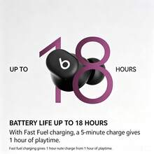 Beats Solo Buds True Wireless Bluetooth Mini In-Ear Earbuds, Stereo Bass Dalam, Pengisian Cepat USB-C, Earphone Olahraga Ringan untuk iPhone Android dan Kebugaran Sehari-hari - View 6