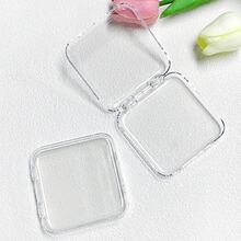 40件/42件創意美甲收納盒，成品美甲風格透明壓克力防塵包裝盒，美甲貼紙專用收納展示盒，透明珠寶收納盒，小卡收納盒，臥室裝飾，返校季 - 透明 - 查看 3
