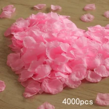 粉色玫瑰花瓣，適用於婚禮、求婚、週年紀念、家居裝飾，可選 500/800/1000/2000/4000/10000 片，可用於婚禮裝飾、房間裝飾、新娘禮物、生日、單身女派對及其他場合 - 粉色 - 查看 13