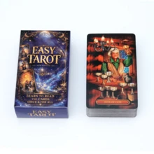 Easy Tarot Deck For Beginners, Card Game,78 Cards,New Edition Learn To Read Cards Kit, Classic Fortune Telling Game For Divination,Party Game Prop - Multicolor - View 5