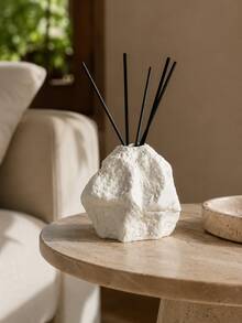 1 pieza Botella difusora de arte moderno, difusor de varillas de doble uso & contenedor de piedra aromática, disponible en varios colores, regalo decorativo de fragancia para el hogar creativo - B - Ver 6