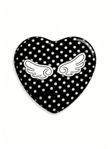 Cute Heart Pattern Brooch Badge, Metal Lapel Pin, Backpack Clothing Hat Decoration Accessory, Best Gift For Friends, Birthday Gift,Halloween - Heart-shaped - View 10