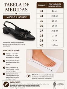 Slingback Open Heel Pumps With A Heel Below 3cm - Flat Black - View 11