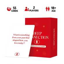 Deep Connection Couples Conversation Cards - Premium Quality Relationship Game For Date Nights, Bonding, Anniversary, Valentine's Day, Christmas & Romantic Occasions - View 4