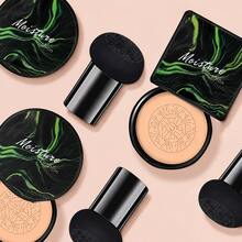 zephoco Mushroom Head Air Cushion BB & CC Cream Foundation, Lightweight Natural Coverage, Long-Lasting And Waterproof, Hydrating And Brightening, Pore Invisible, Full Concealer For Flawless Nude Makeup, Ideal Valentine's Day Or Mother's Day Gift - Beige - View 1