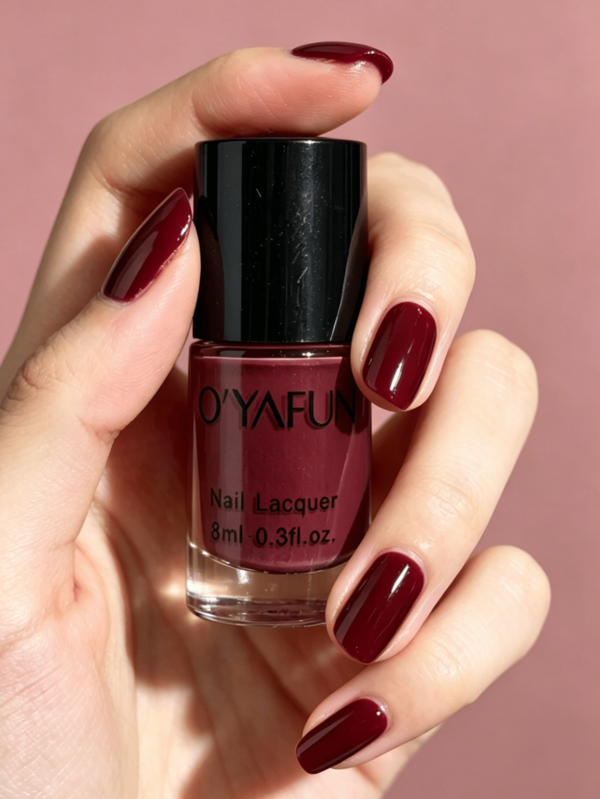 Esmalte de uñas a base de agua - 8ml Esmalte de uñas a base de agua pelable estilo dorado champán con purpurina perlada secado rápido larga duración sin hornear versátil iluminador