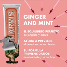 Marvis Dentifrice - Menthe gingembre - Voir 3