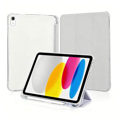 iPad 11代相容保護殼 A16 外殼 四角氣囊防摔 智慧休眠/喚醒 三折支架 相容 iPad Air 11、9代 10.2 吋、Pro 11、10代