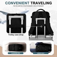 Ryanair 後背包 40cm-30cm-20cm 最新規格 大容量 附筆電隔層、鞋子隔層，適合旅行 - 黑色 - 查看 4