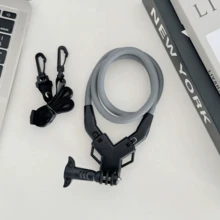 Soporte de teléfono para cuello, soporte flexible horizontal & vertical, soporte universal para cámara de acción, cámara de acción estable para vlog en primera persona, soporte de fotografía de video de perspectiva de ciclismo, soporte para transmisión en vivo, soporte para cámara de acción - Ver 10