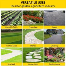 Heavy Duty Permeable Garden Fabric - Non-Woven Landscape Mat For Yard, Lawn And Flower Bed Beautification, Black, Durable PP Material, Easy To Install, Control And Soil Retention, Flower Bed Preparation | Non-Woven Fabric | Smooth Texture - Thickened - View 8