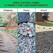 Heavy Duty Permeable Garden Fabric - Non-Woven Landscape Mat For Yard, Lawn And Flower Bed Beautification, Black, Durable PP Material, Easy To Install, Control And Soil Retention, Flower Bed Preparation | Non-Woven Fabric | Smooth Texture - Thickened - View 7