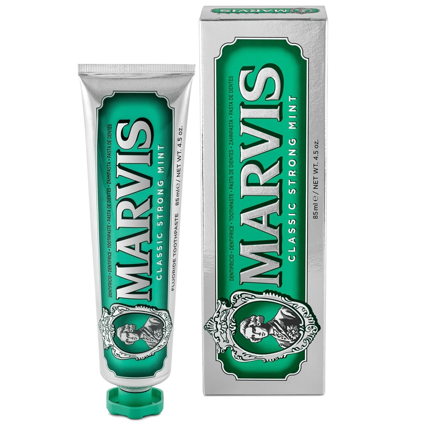 Marvis Zahnpasta - Klassische starke Minze - Übersicht 1