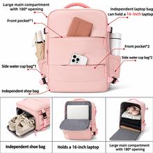 Ryanair Backpack, 40cm-30cm-20cm, Latest Specifications, Large Capacityfeatures A Laptop Compartment, Shoe Compartment,Suitable For Travel, - Pink - View 9