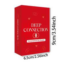 Deep Connection Couples Conversation Cards - Premium Quality Relationship Game For Date Nights, Bonding, Anniversary, Valentine's Day, Christmas & Romantic Occasions - View 9