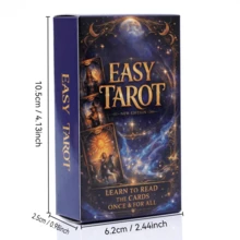 Easy Tarot Deck For Beginners, Card Game,78 Cards,New Edition Learn To Read Cards Kit, Classic Fortune Telling Game For Divination,Party Game Prop - Multicolor - View 6