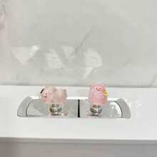 1/2Pcs Random Halloween Toilet Flush Buttons, Cute Ghost Pumpkin Witch Decorative Toilet Press Knob, Nail Friendly Bathroom Tank Accessories - Multicolor - View 7