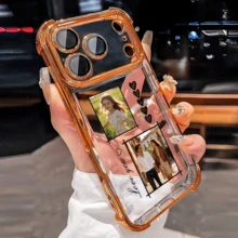 客製化照片手機殼，相容 S24/S25 Ultra、14 Ultra/Note13 Pro、17/16/15/14 Plus/13 Pro/12 Pro Max/11/Xs Max/8/7/6 Plus - 銀色 - 查看 6
