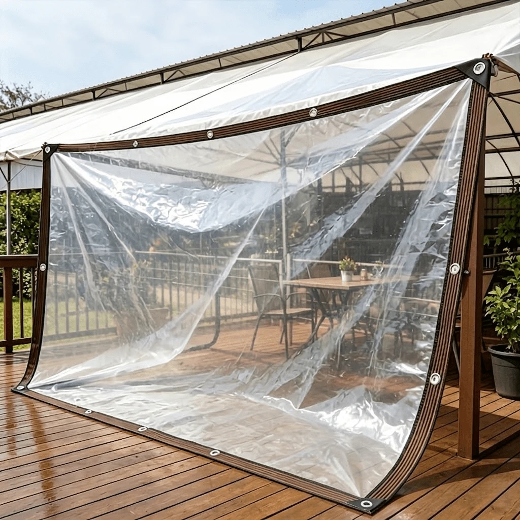 Strong Waterproof, Wind And Rain Resistant, Reliable Full Coverage - Colorless - View 1
