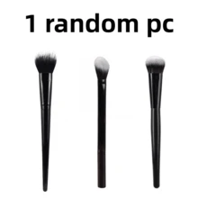 1pc Professional Flat Head Blush Brush, Blush Contouring Brush, Foundation Brush, Makeup Brush, Makeup Tool, Professional Flat Bronze Blush Brush, Blush Makeup Tool And Powder Product, Foundation Brush, Concealer Brush, Blush Brush, Contour Brush, Blush Brush, Bronzer Brush, Powder Brush, Foundation Brush, Blush Brush, Gift - Black - View 11