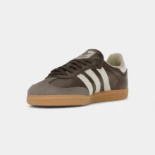Adidas أديداس سامبا أو جي بني بيج رمادي - قهوة بني - مشاهدة 4