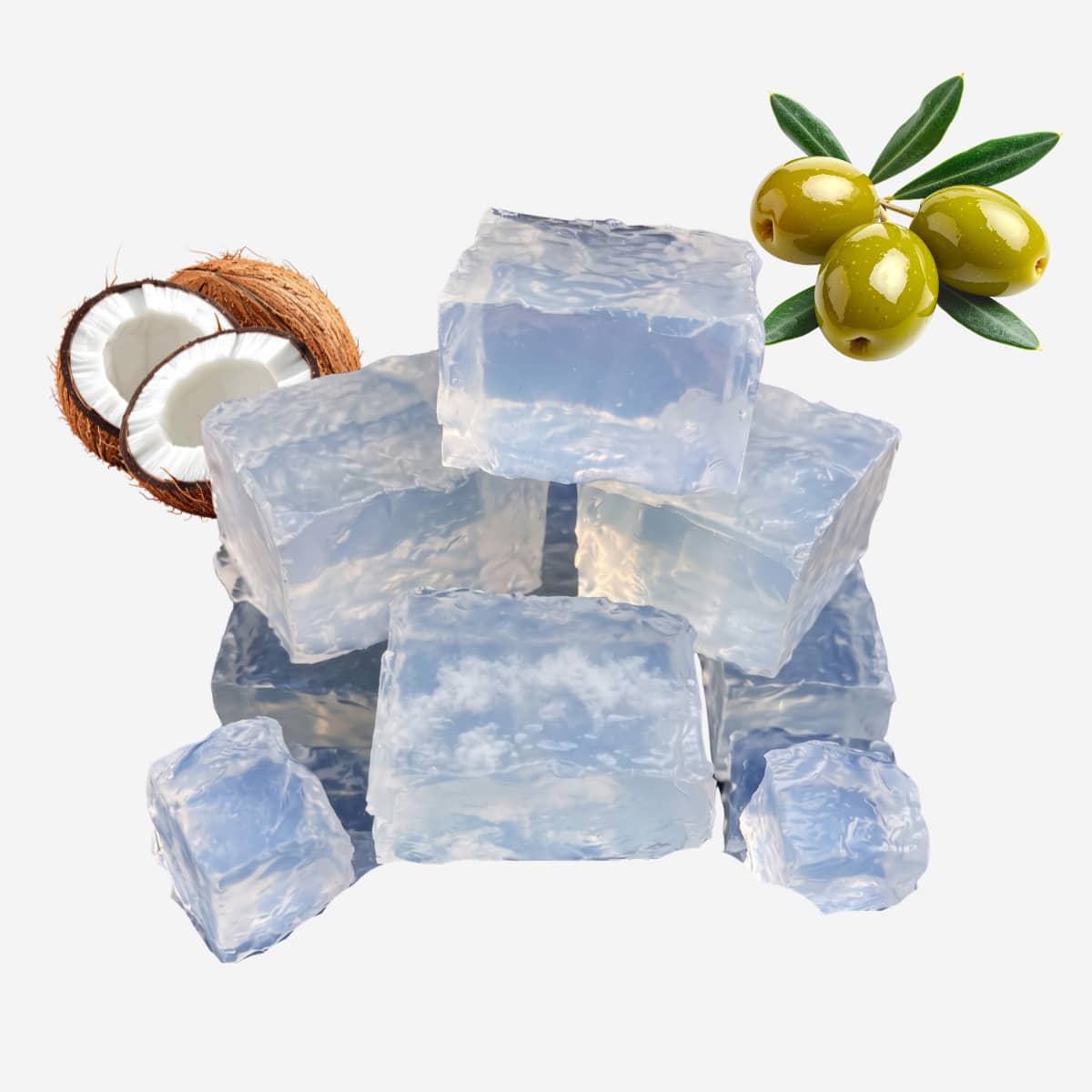 High Quality Transparent Vegetable Glycerin Soap Base - 1KG - View 1