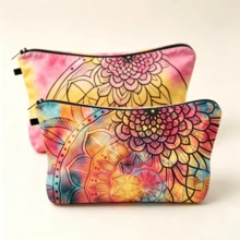 Magical Style Multifunctional Makeup Bag, Portable Travel Cosmetic Storage Organizer Waterproof Toiletry Pouch For Business Trip, Gym, Camping, Daily Commute, Bathroom, Dorm, Vacation & Road Trip For Women Girls,Bedroom Room Decor,Back To School - View 1