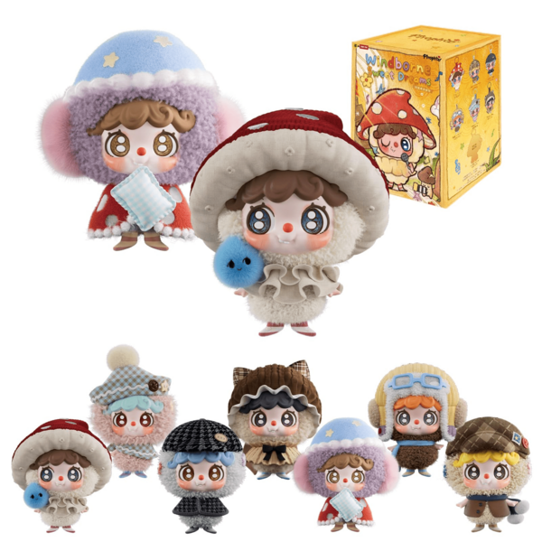 Nommi Piro Piroo Windborne Sweet Dreams Series Gashapon Blind Box Figure (Non-Plush Filled) - Random Pendant/Doll Soft Vinyl Doll Birthday Gift Exquisite Collectible Display
