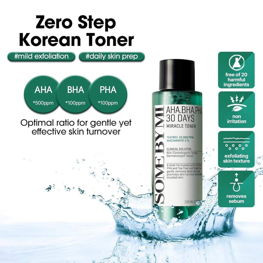 SOME BY MI - AHA, BHA, PHA 30 Days Miracle Toner 150ML - Miracle Toner - View 1