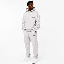 Fear Of God Essentials Pullover Hoodie Light Oatmeal (SS22) Unisex - Light Oatmeal - View 6