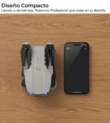 Dron Profesional HD con Cámara, Diseño Moderno, Plegable y Control Intuitivo, Fotografía Aérea de Alta Resolución - Ver 6