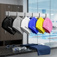 Universal Silicone Swimming Cap, Waterproof, Extra Large, Non-Tight Fit, Professional Swim Cap For Men And Women - Multicolor - View 3