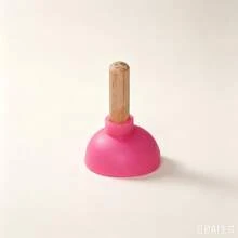 2026 New Funny Prank Toy For Teens, Small Silicone Plunger Card Magic Prop, Novel Creative Magic Toy With Toilet Suction Cup, Random Color - Multicolor - View 8