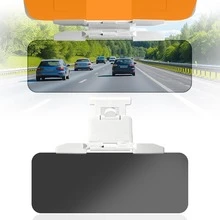 2-In-1 Day & Night Universal Car Sun Visor, Anti-Glare, UV Protection, Dual-Use, Reduces Glare & Brightness, ABS Material, Universal Fit, Suitable For Most Car Models - A - View 5