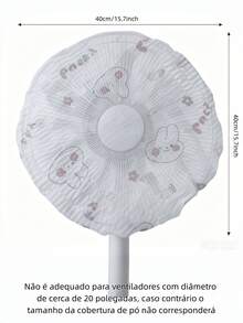 15/10/5Pcs Universal Disposable Fan Dust Cover Protector, Fits 10-15 Inch Diameter Fans, Easy Install & Remove, For Bedroom, Living Room, Office, Classroom & School, Random Pattern Shipment, Household Fan Accessory - Multiple Styles - View 5