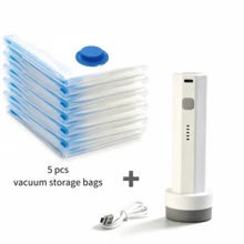RAF 2-In-1 Vacuum Pump With Vacuum And Inflation Functions, Suitable For Vacuum Packaging, Clothing Storage, Swim Rings, Outdoor Inflatable Sleeping Pads And Inflatable Toys. Camping. Autumn/Winter Product Promotion - Multicolor - View 11