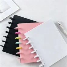 Photo Card Loose-Leaf Binder, Photo Card Storage Album, A5 Idol Card DIY Collection, Anime 2D Peripheral Photo Album, Replaceable Inner Pages, Album Small Cards / Postcards / Universal Storage Book - Multicolor - View 4