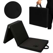 Portable Exercise Mat 190x60x10 - Black - View 9