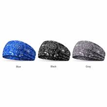 Paisley Bandana Headbands For Men Women, Non Slip Sports Sweatband, Elastic Wide Workout Head Wrap For Running Gym Yoga Cycling - 彩色 - 查看 13