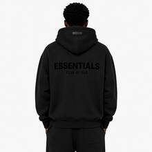 Fear of God Essentials Sudadera con capucha esencial de Fear of God (SS22) unisex - Negro - Ver 5